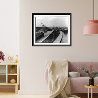 Vintage Photo Print - Soo Locks (Sault Sainte Marie), Michigan