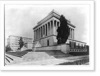 Historic Framed Print, Scottish Rite Temple, Washington D.C.,  17-7/8" x 21-7/8"