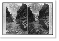 Historic Framed Print, View down the canon,  17-7/8" x 21-7/8"