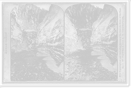 Historic Framed Print, View down the canon,  17-7/8" x 21-7/8"