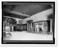 Delivery Room - showing castle of Grail only, Vintage Wall Art