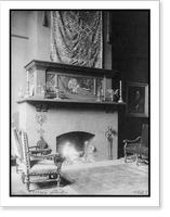 Studio in house of Edward Lind Morse, R St., Washington, D.C, Antique Wall Art