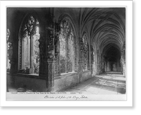 Cloister of St. John of the Kings, Toledo, Vintage Wall Art