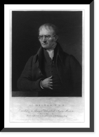 Dr. Dalton, F.R.S. - president of the Literary & Philosophical Society, Manchester.painted by J. Lonsdale Esqre. ; engraved by C. Turner, A.R.A, Antique Wall Art