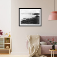 Upper Saranac Lake. South from Saranac Inn, Vintage Wall Art