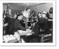 Historic Framed Print, South East London shelter,  17-7/8" x 21-7/8"