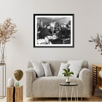 Historic Framed Print, South East London shelter,  17-7/8" x 21-7/8"