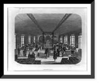 Historic Framed Print, Setzer-Saal [Printing office],  17-7/8" x 21-7/8"
