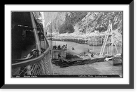 Historic Framed Print, Skagua, Alaska,  17-7/8" x 21-7/8"