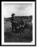 Turner & Lester, two Adirondack guides, Antique Poster