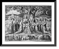 Historic Framed Print, Thus did Job continually,  17-7/8" x 21-7/8"