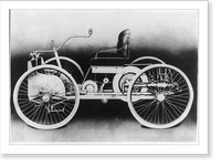 The first automobile built by Henry Ford, 1893?, one of the first three of four automobiles built in the United States, Historic Reproduction