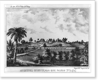 Episcopal Mission, near Cape Palmas (Mt Vaughan), Vintage Poster