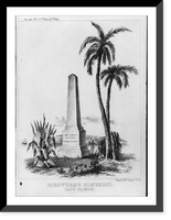 Russwurm's Monument, near Cape Palmas, Liberia, Antique Poster