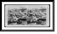 Cuban women washing clothes in the river at Guantanamo, Cuba Classic, Historic Print
