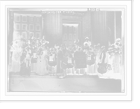 Historic Framed Print, Suffrage hike to Wash. - 6,  17-7/8" x 21-7/8"