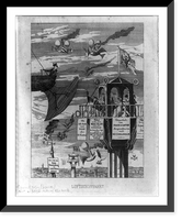 Luftschiffahrt, Antique Print