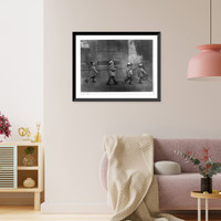 Chinese in Chinatown, San Francisco: Pigtail parade, Vintage Wall Art