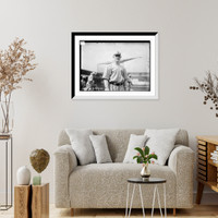 Historic Framed Print, Jeff Sweeney, New York AL (baseball),  17-7/8" x 21-7/8"