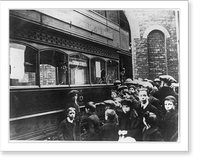 Stores are looted in Glasgow Scotland riots as they were in 1919, Antique Poster