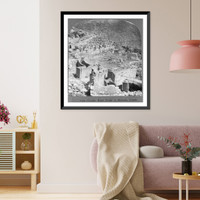 Circular royal tombs of Mycenae, Greece, Antique Wall Art