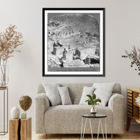 Circular royal tombs of Mycenae, Greece, Antique Wall Art