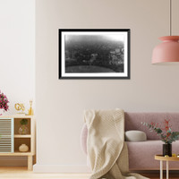 Historic Framed Print, D.C. Washington. White House. Exterior. 1911. View from Washington Monument,  17-7/8" x 21-7/8"