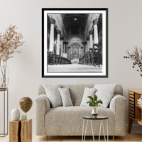 Inteior of Iglesia Chiquinquira, Maracaibo, Venezuela Classic, Vintage Poster