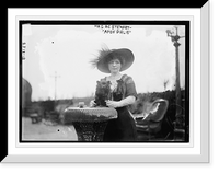 Historic Framed Print, Mrs. Stewart, "Afon Girlie",  17-7/8" x 21-7/8"
