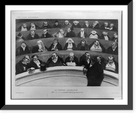 Le ventre legislatif, 1834. Aspect des bancs minist&eacute;riels de la chambre improstitu&eacute;e de 1834.H. Daumier. Classic, Antique Poster