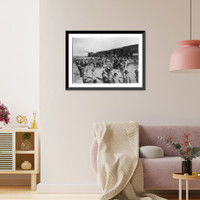 Gen. Salagar's troops by train during the Mexican Revolution, Vintage Wall Art