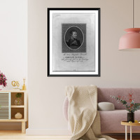 Historic Framed Print, Zebulon Montgomery Pike, 1779-1813,  17-7/8" x 21-7/8"