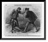 Historic Framed Print, The Touter and his Confederate,  17-7/8" x 21-7/8"