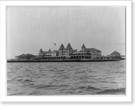 Historic Framed Print, Coney Island, N.Y.: Brighton Beach Hotel,  17-7/8" x 21-7/8"