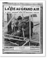 28 pages of clippings from various U.S. and French newspapers concerning aviation activites of Wright Brothers between 1903 and 1909, Historic Print