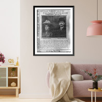 28 pages of clippings from various U.S. and French newspapers concerning aviation activites of Wright Brothers between 1903 and 1909 - 4, Vintage Wall Art