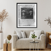 28 pages of clippings from various U.S. and French newspapers concerning aviation activites of Wright Brothers between 1903 and 1909 - 4, Vintage Wall Art