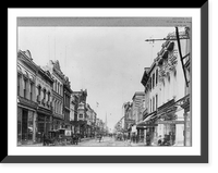 Business section, Charleston, South Carolina. 189-?, Historic Print