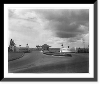 Entrance to Hickam Field, Hawaii, Antique Wall Art