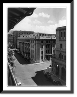 Modern buildings of Honolulu. Bishop National Bank Building in center, with Alexander Young Hotel in the backgrd. Classic, Antique Print
