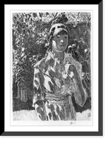 Historic Framed Print, Helen Burke,  17-7/8" x 21-7/8"