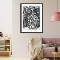 Historic Framed Print, Helen Burke,  17-7/8" x 21-7/8"