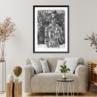 Historic Framed Print, Helen Burke,  17-7/8" x 21-7/8"
