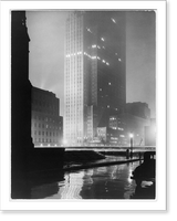 Historic Framed Print, [Rockefeller Plaza(?), N.Y.C.],  17-7/8" x 21-7/8"