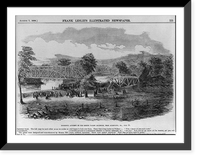 Historic Framed Print, Frightful accident on the Lehigh Valley Railroad, near Allentown, Pa.,  17-7/8" x 21-7/8"