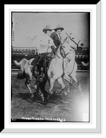 Historic Framed Print, Rodeo Riders, L.A. - 2,  17-7/8" x 21-7/8"