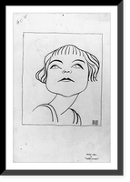 Historic Framed Print, Marie Cahill in Merry go round"",  17-7/8" x 21-7/8"