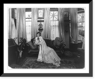 Historic Framed Print, Margaret Anglin, 1876-1958,  17-7/8" x 21-7/8"