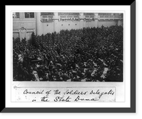 Council of the Soldiers' Delegates in the State Duma, Leningrad, Russia, Historic Reproduction