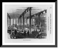 The Harper Establishment; or How the story books are made - by Jacob Abbott, 1855: view of the interior of counting room"" Classic, Antique Wall Art
